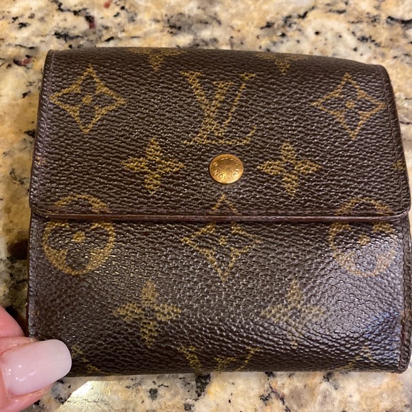 Louis Vuitton monogram vintage tri-fold wallet with coin purse - Picture 11 of 11